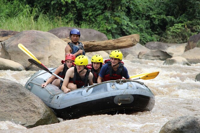 Chiang Mai Rafting in Mae Taeng River with Thai Buffet - Key highlights you’ll feel right away