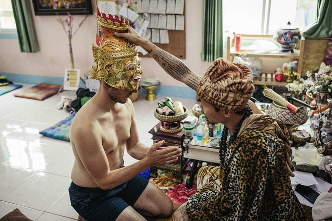 Chiang Mai Sak Yant Tattoo By Ajarn Tu - Stop 1 in Chiang Mai: walking into the Sak Yant setup