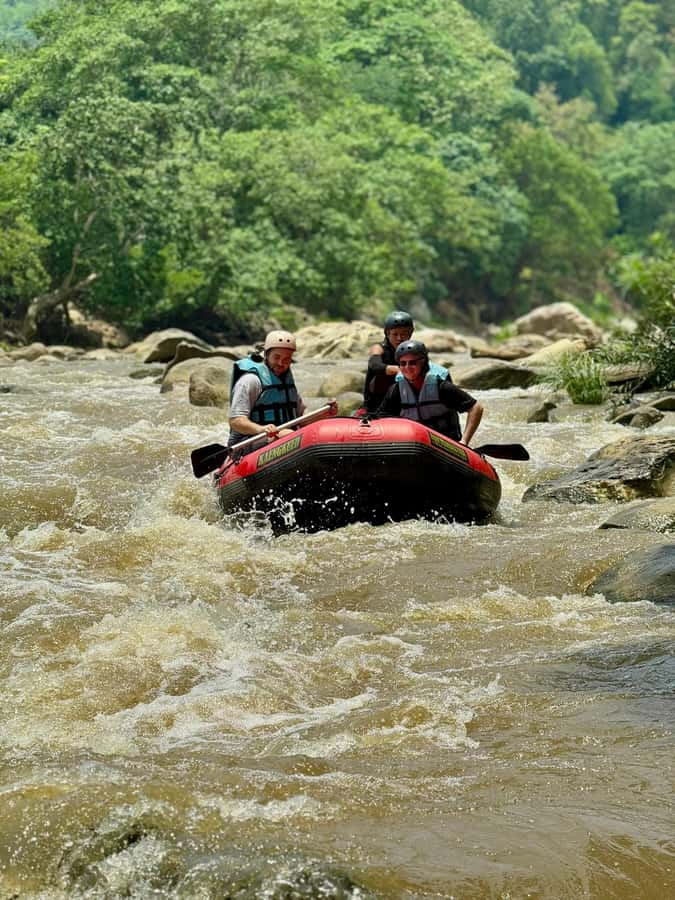 Chiang Mai: Sticky Waterfall and Rafting Day Trip - Sticky Waterfall, Mae Taeng Rapids, and Bamboo Float: The Big Idea