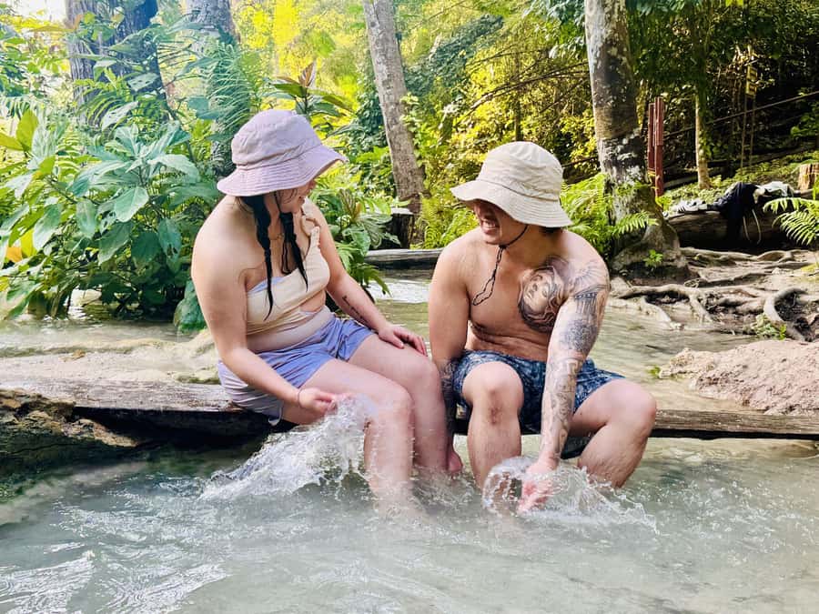 Chiang Mai: Sticky Waterfall and Rafting Day Trip - Bamboo rafting on a calm river: slowing down after the rapids