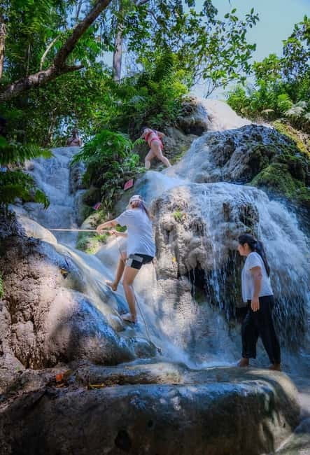 Chiang Mai: Sticky Waterfall & Angel Waterfall Park Day Tour - Dan Tewada Land of Angels: Photo-Ready Calm in a Styled Forest