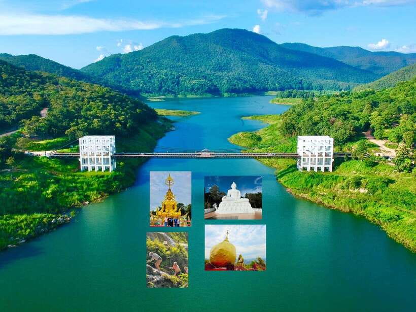 Chiang Mai: Sticky Waterfall scenic loop unseen lake &temple - The big idea: a scenic loop that actually feels varied