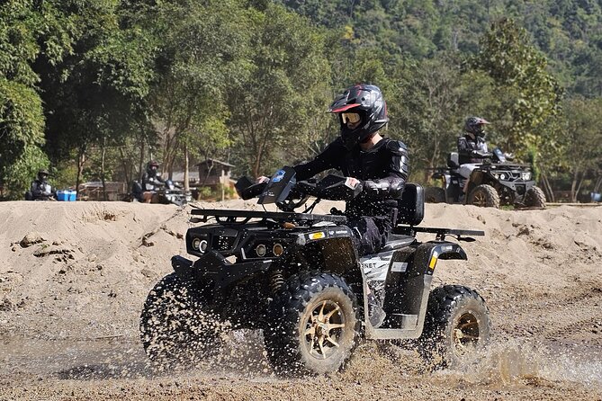 Chiang Mai Sticky Waterfall Tour ATV and Scenic Café - ATV in Mae Taeng: Dirt Trails, Rice Fields, and a Real Sense of Motion
