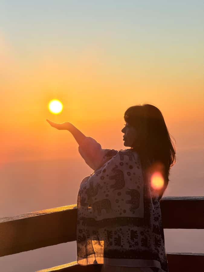Chiang Mai: Sunrise DoiSuthep | WatPhaLat | iPhoneSnap - Sunrise over Chiang Mai: why Doi Suthep changes the whole morning