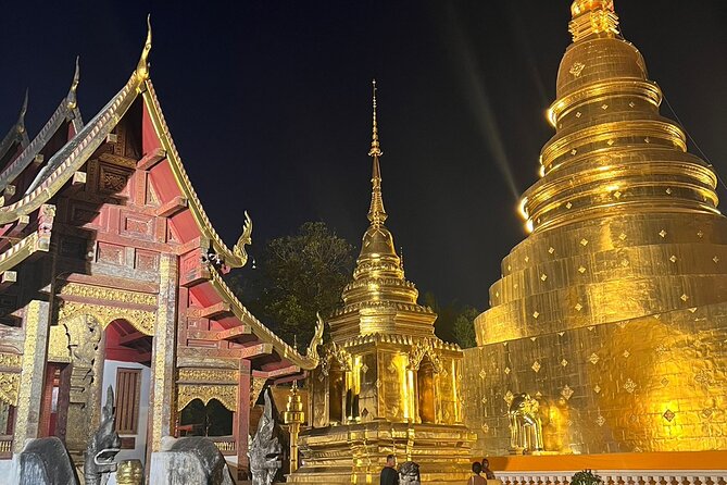 Chiang Mai Temples and Market Tuk-Tuk Evening Night Tour - Stop 4: Wat Lok Molee—an older temple just outside the center