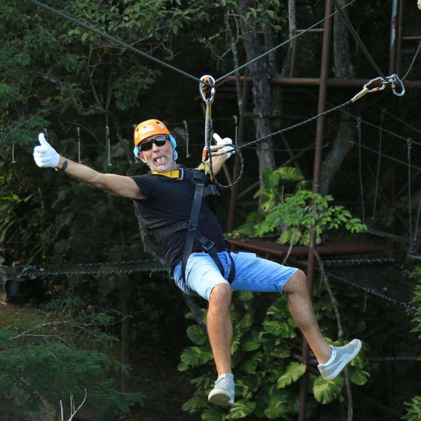 Chiang Mai: Zipline & High Rope Park with Lunch & Transfer - High Rope Courses: Small, Medium, or All-in Obstacles (20 to 45)