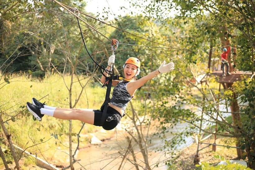 Chiang Mai: Zipline & High Rope without Lunch & Transfer - Zipline vs. high rope: picking the right challenge level