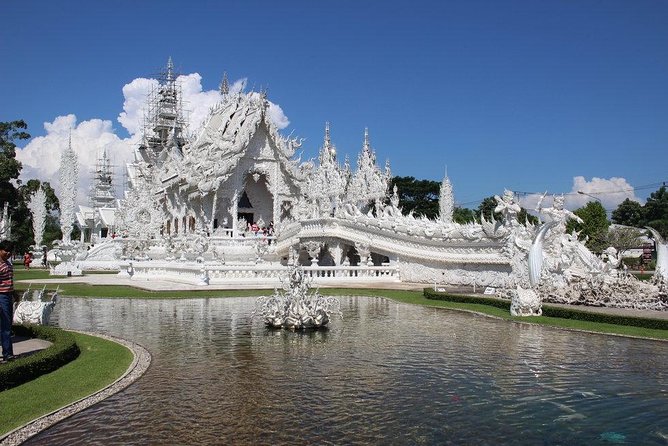 Chiang Rai Day Tour from Chiang Mai: White Temple & More w/ Lunch - Stop 2: Wat Rong Khun White Temple (The One You’ll Remember)