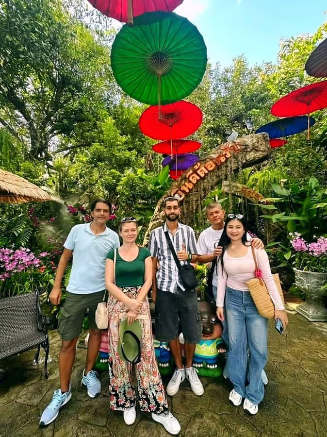 Chiang Rai IG Lalitta Cafe and White, Blue, Red Temples Tour - Mae Khachan Hot Springs: a stretch stop, not a swim destination