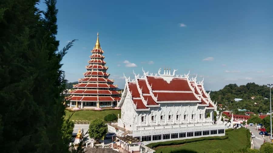 Chiang Rai White Temple and Blue Temple Day Tour - DOI CHAANG Caffè: Stretch Your Legs on the Way North