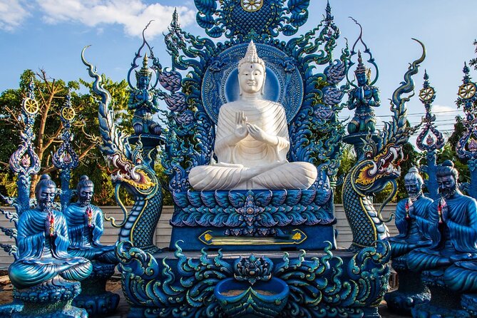 Chiang Rai White Temple Blue Temple and Hill Tribe Village Tour - A Full Day Map: Chiang Mai to Chiang Rai and Back