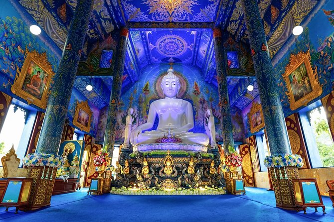 Chiang Rai White Temple, Blue Temple and more from Chiang Mai - Wat Rong Khun (White Temple): Art That Can Feel Like a Theme Park