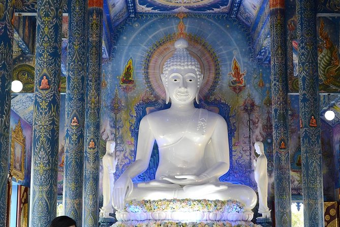 Chiangrai day trip Private Tour - Wat Rong Khun White Temple: the handmade detail stop