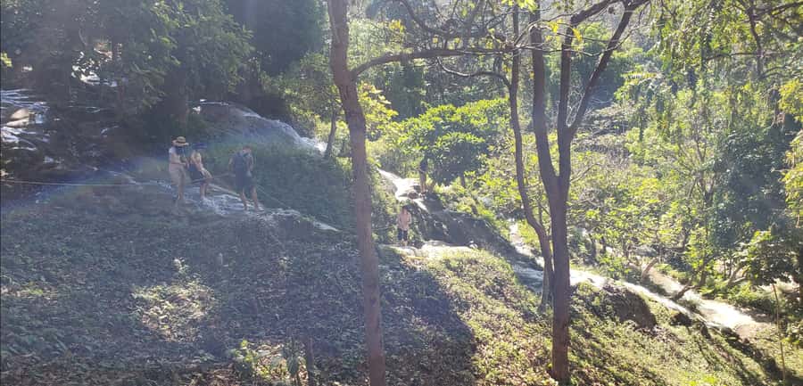 Climb Sticky Waterfall Like Spiderman - Sticky Waterfall at a Glance