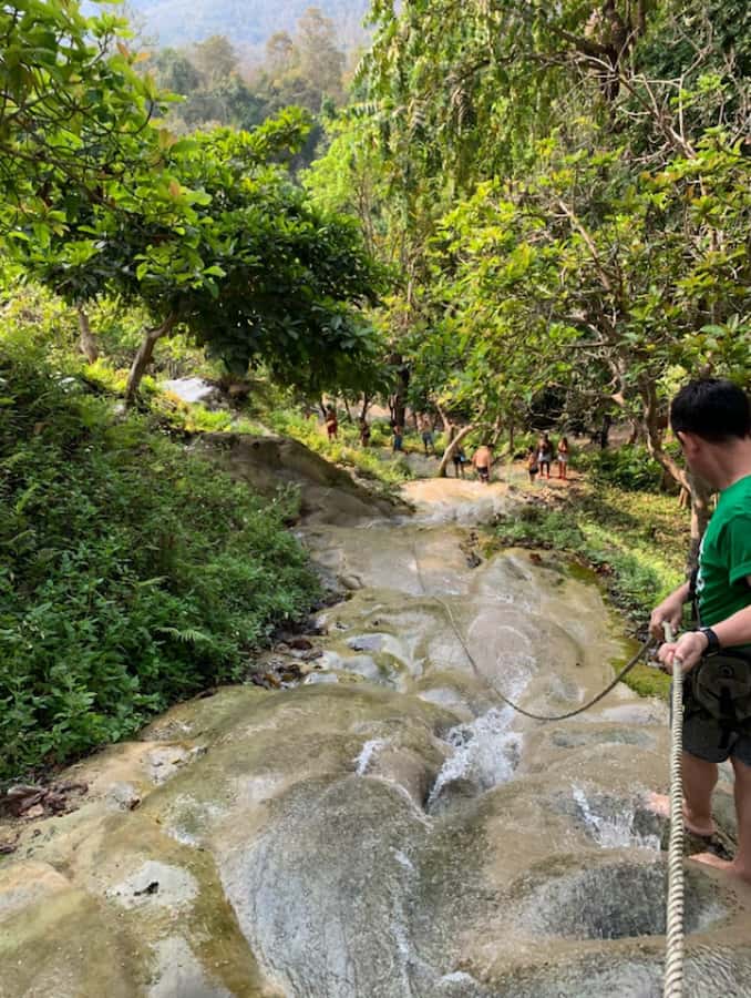 Climb Sticky Waterfall Like Spiderman - What to pack and how to prep so your day stays fun