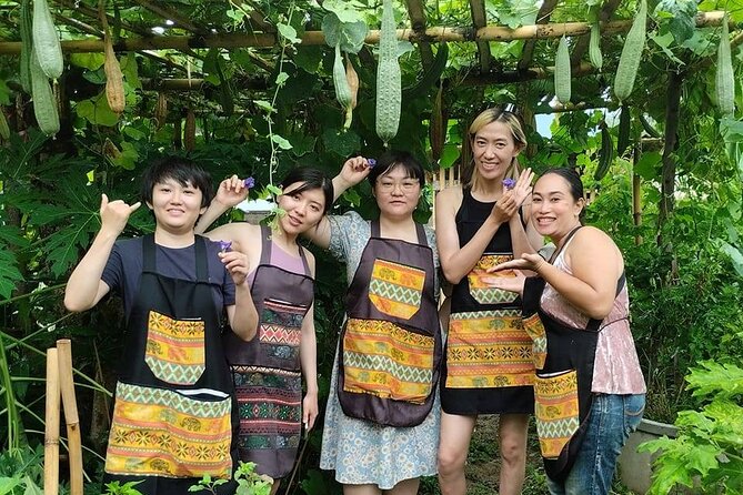 Cooking class in organic garden and local market tour ThaiCottage - Pickup that keeps the afternoon from slipping away
