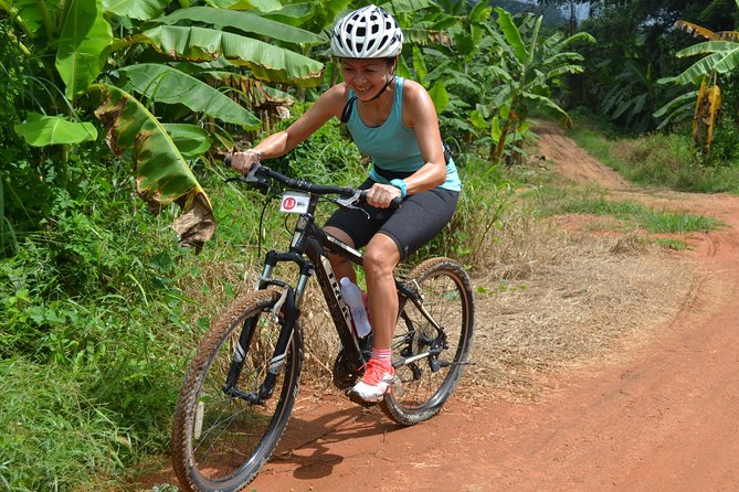 Cycling tour and Buatong waterfall - Mae Ngat Dam and the edge of Sri Lanna National Park
