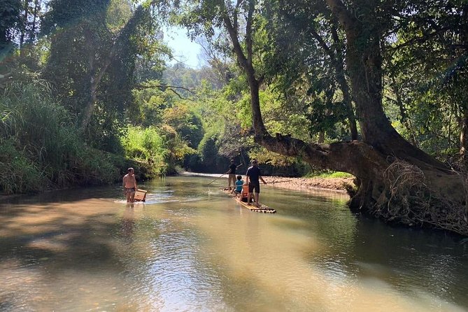 Elephant Sightings , Bamboo Rafting Through The Jungle, Swimming In a Waterfall - The elephant sightings piece: how to manage expectations and enjoy it respectfully