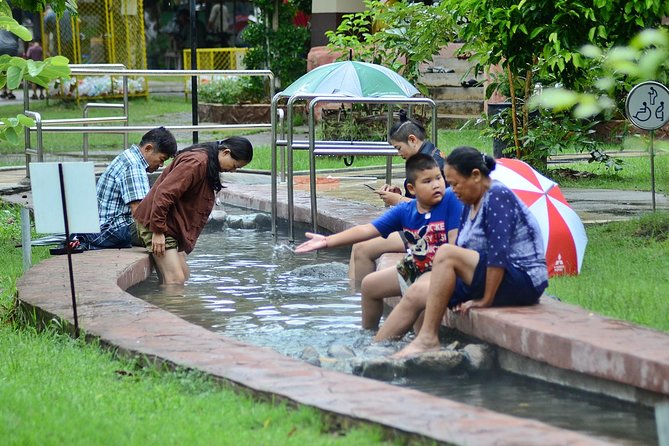 Extream Zipline @ Kingkong Smile and Dip in Hot Spring - Sankampaeng Hot Springs: Private Mineral Tub and Egg-Boiling Fun