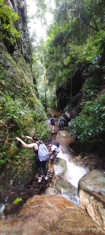 From Chiang Mai: Doi Saket Hiking Tour with Lunch - Waterfall Ladder and Shower Time: cool spray deep in the jungle