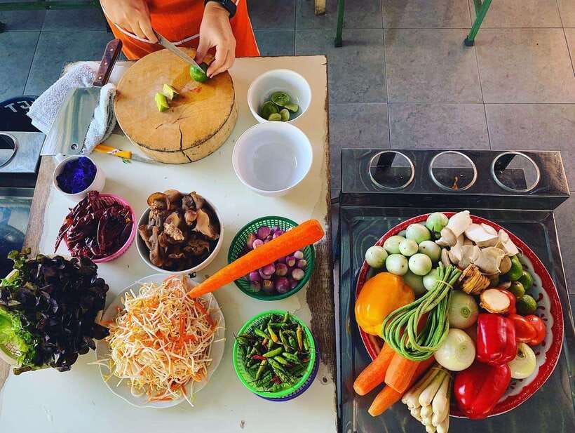 Full Day Thai Cooking Class in Organic Farm and Market - Key highlights you’ll feel right away