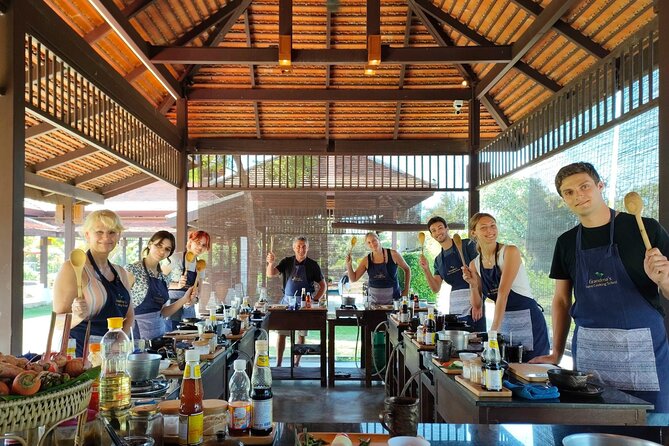 Full-Day Thai Cooking Class with Grandma - Market and Farm Tour - Grandma’s Home Cooking School Kitchen: your station, your pace