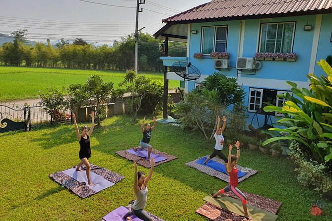Full Day Yoga, Meditation, and Thai Cultural Immersion in Chiang Mai - 1 hour of yoga: studio or garden, with real adaptations