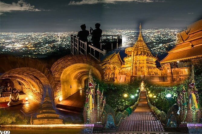 Guided Chiang Mai City Night Tour by EV Tram - Wat Lok Molee and Wat Pa Pao: Woodwork, Sculptures, and Tai Yai Links