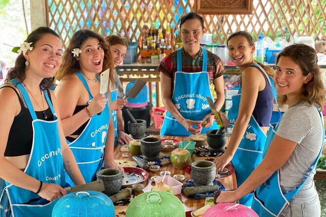 Half Day Chiang Mai Cooking Class and Market Taste Tour - Cooking class setup: hands-on stations, short lessons, and real attention
