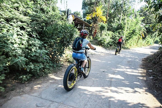 Half-day E-bike Countryside and rice paddies (flat land, GUIDED) - Wat Chang Nam: temple ruins that add meaning to the countryside