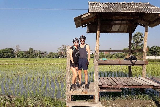 Half-day E-bike Countryside and rice paddies (flat land, GUIDED) - How hard is it, really? E-bike power does the work