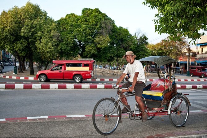 Half Day Private Chiang Mai Trishaw Ride and Mae Ping River Cruise - Getting Started at 8:30: Hotel Pickup by Song Thaew