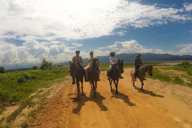 Horse Lesson+Riding+Wat Tonkwen wooden temple.Chiangmai - Hotel pickup to the old wooden Wat Ton Kwen