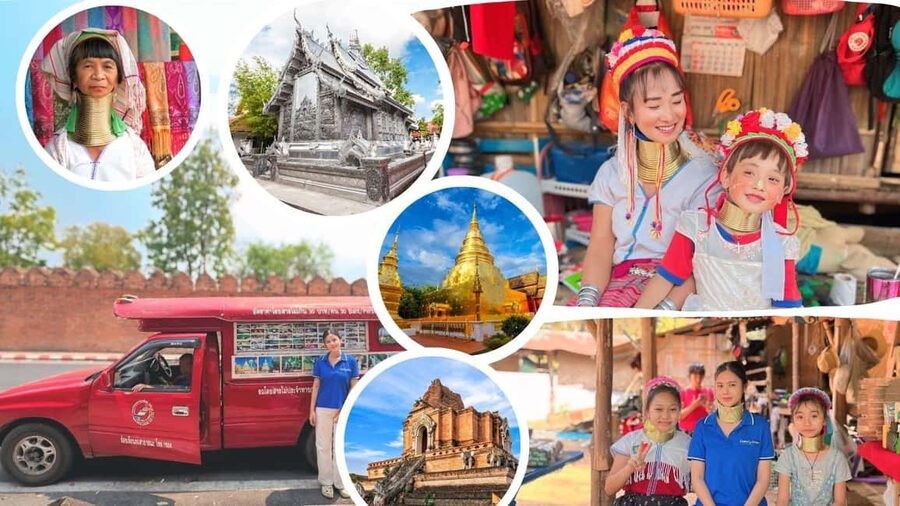 Long Neck Village, Silver Temple & Chiang Mai Top Sites - Key highlights before you go
