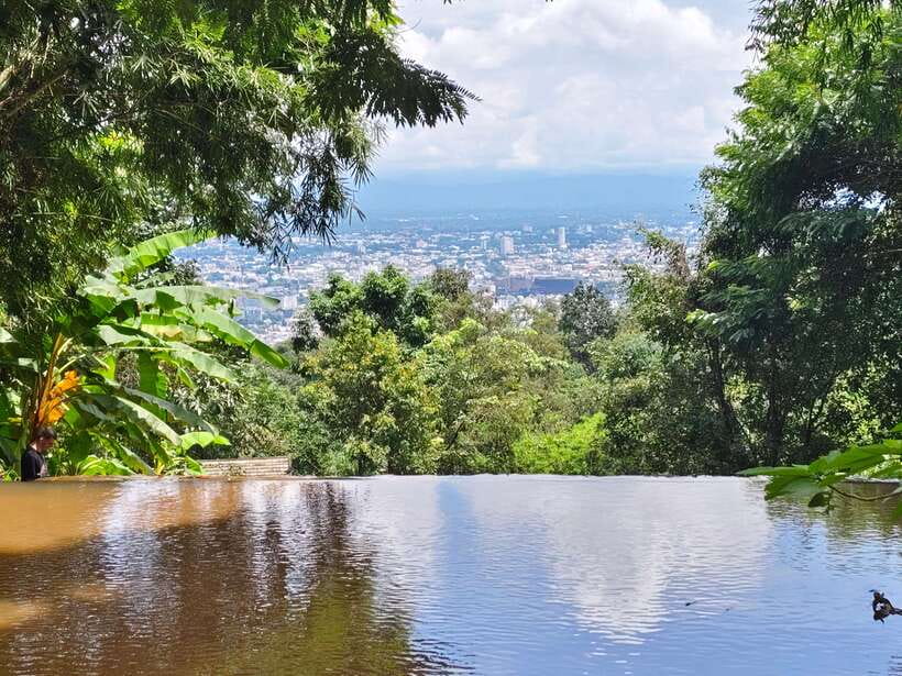 Monk trails hike, Wat Phalat, Monk chanting, Wat Doi Suthep. - Leaving City Noise Behind on the Monk Trails Hike