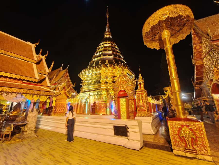 Monks chanting, Wat Doi Suthep and Wat Phalad+ Meditation - Price and Timing: Is $30 Good Value for This Much?