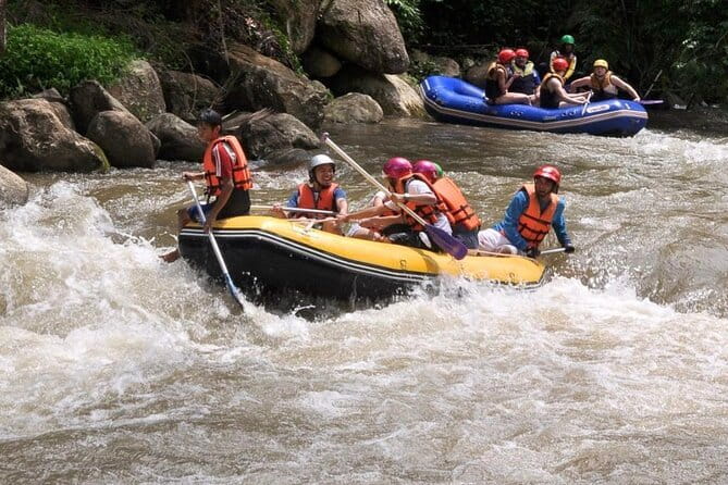One Day Sticky Waterfall, White Water Rafting,Elephants Sanctuary - A Combo Day in Chiang Mai: Sticky Waterfalls, Rafting, and Elephants