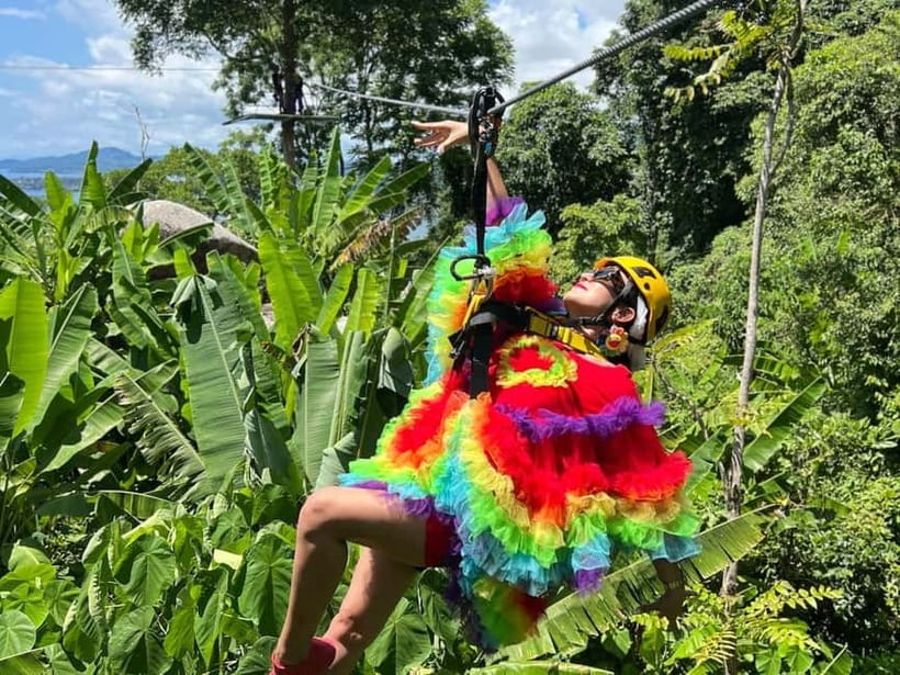 Phuket: Skyline Flying Zipline by the Sea Experience - Skyline Flying Kamala: where you actually fly