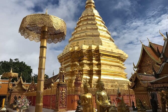 Private Day Tour Doi Suthep Temple and Handicraft Center - Doi Suthep Temple: Sacred Views Over Chiang Mai