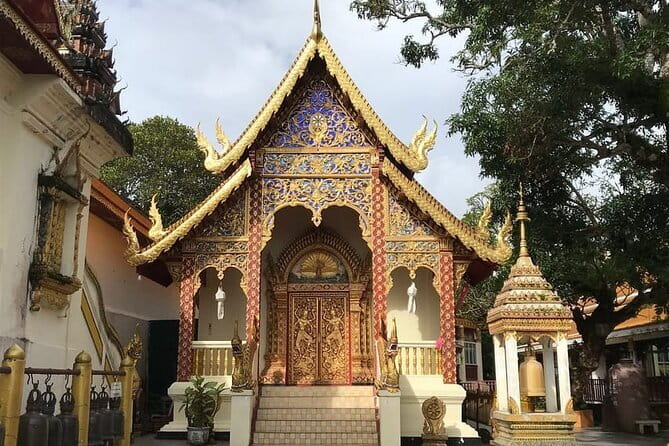 Private Doi Suthep Temple Handicraft Center and Sticky Waterfall - Doi Suthep Temple: Monks, a View, and the Main Event