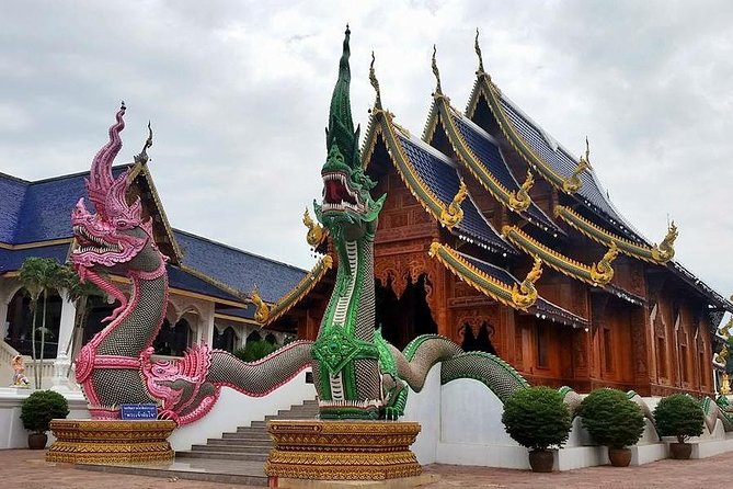 Private tour Chiang Dao cave ,Temples,Sticky waterfall - Wat Ban Den: an easy, calm temple stop to begin