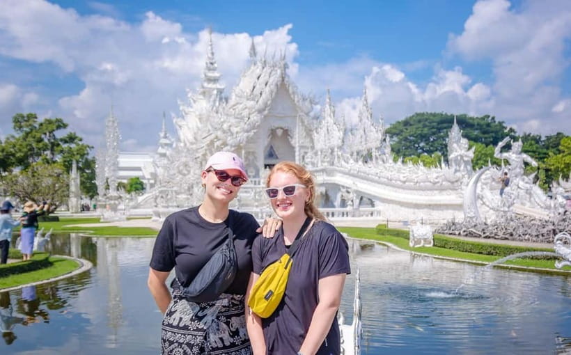 Red, Blue, White Temples & Hot Spring Trip from Chiang Mai - Morning Logistics in Chiang Mai: pickup timing and what to wear