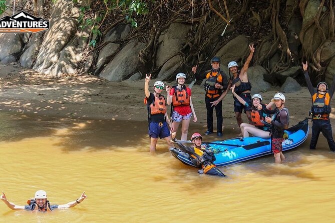 River Float and ATV Adventure - Kayaking the Mae Taeng River: an 8 km float with safety built in