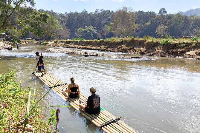 Secret Waterfall and Bamboo Rafting from Chiang Mai - Stop 2: Bamboo Rafting on the Wang River (45 Minutes of Float Time)