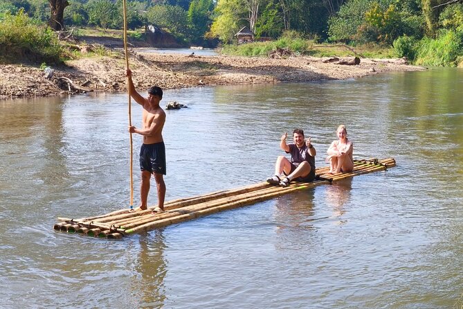 Secret Waterfall and Bamboo Rafting from Chiang Mai - Stop 1: The Waterfall Swim, Tea Snacks, and a Short Nature Break