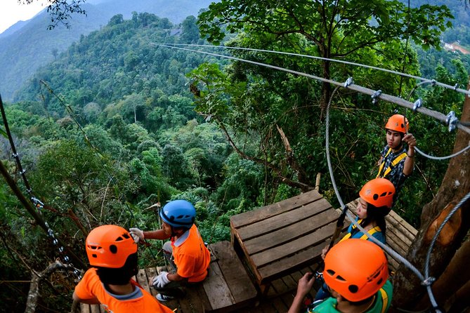 Skyline Jungle Zipline Adventure – Chiang Mai - Lunch and Breaks: What You Get Between Rides