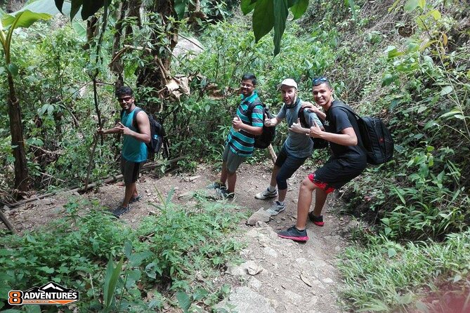 Trek to a Jungle Waterfall - Difficulty Level: Moderate Fitness, Real Jungle Steps