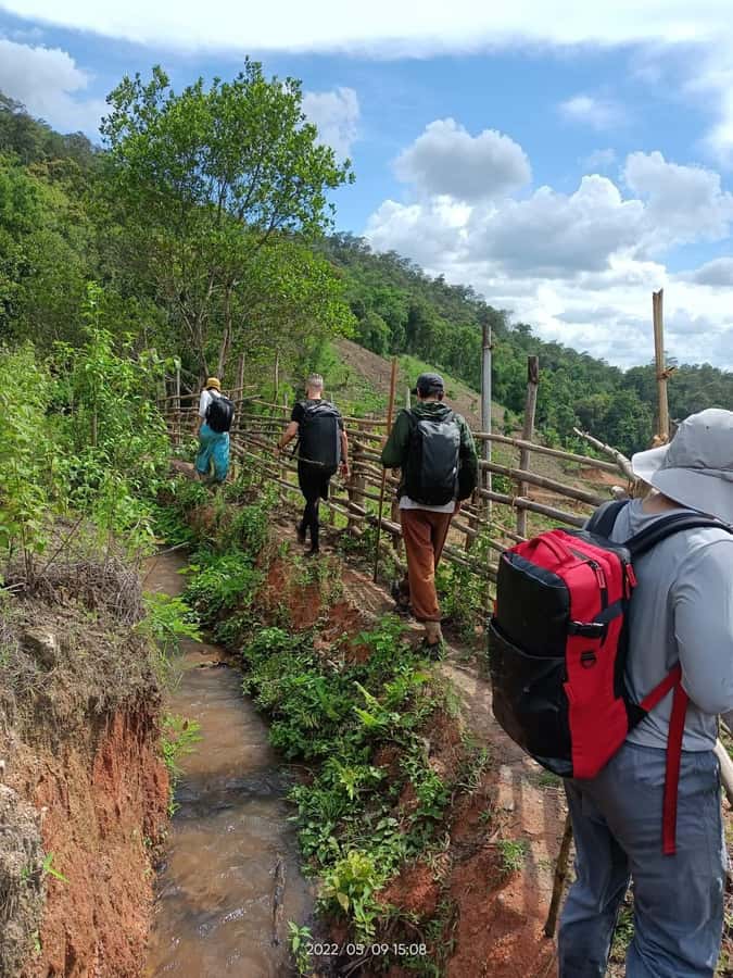 Trekking 2 Days 1 Night+Rice fields+Bamboo Rafting - Key highlights worth your attention