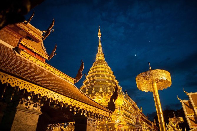 Wat Umong and Doi Suthep Temples Evening Tour - Jadjan by Ko Dang: a Michelin-star Thai meal stop you control