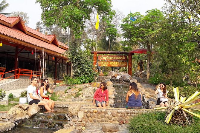 White Temple, Black House Museum and Hot Spring Tour from Chiang Mai (SHA Plus) - Stop 1: Mae Kajan hot spring for a mineral foot reset